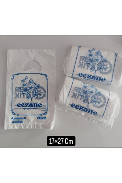 Onbir Tedarik 3000 Adet - 17×27 Cm Küçük El Geçme Eczane Poşeti