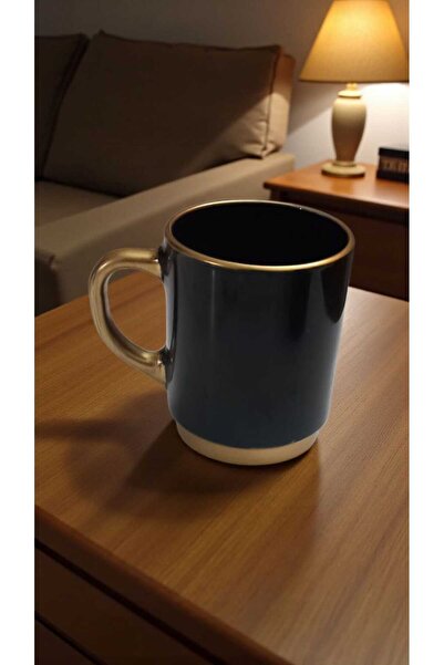 Luminarc Opal Gilded Black 6-Piece Mug