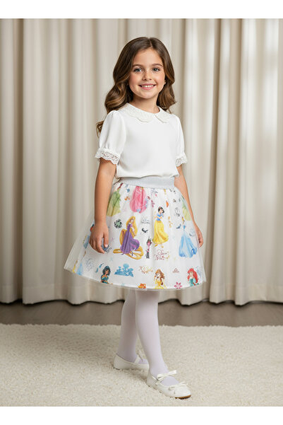 By Piera Παιδική φούστα ελαστική μέση 40032