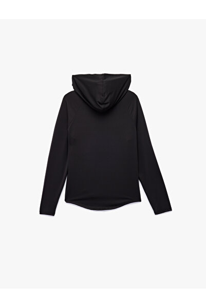 Koton Long Sleeve Hooded Oversize Sports Sweatshirt