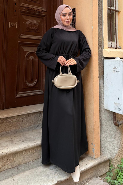 benguen Hijab Dress Z5711 Black