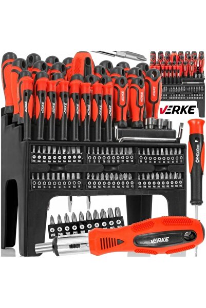 VERKE Set surubelnite si biti, 100 piese,