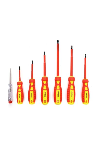 Kraft Electrician's screwdriver set, 7 pieces,