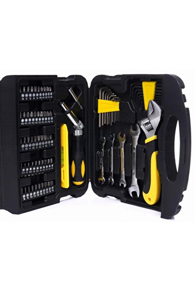 Kraft Universal folding tool kit, 117 pieces, made of chrome-vanadium steel,