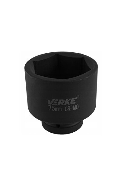 VERKE Hexagonal impact socket wrench, 75 mm,