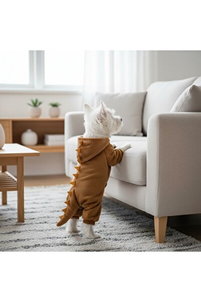 OEM Κοστούμι δεινόσαυρου με κουκούλα, για μικρά και μεσαία κατοικίδια, XINA2104