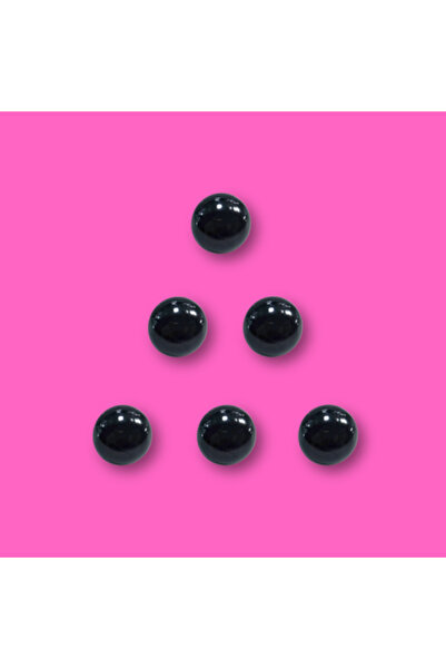 Gerenic Doll Eyes 8 mm - Bag of 12 Plastic Eعيون للدمى 8 ملمyes