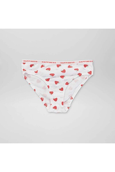 KİABİ Pack of 4 printed briefs BLUE