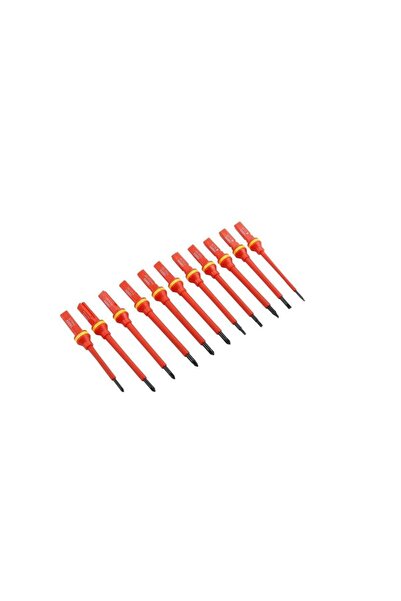 Kraft Trusa surubelnite izolate, 14 bucati, tensiune de funcționare 1000 V, pentru electricieni,
