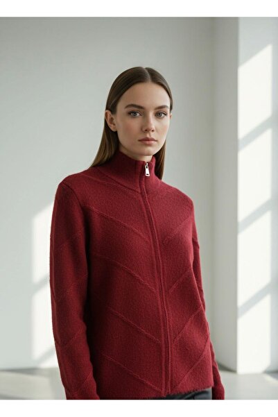 AYMİSS MODA SPOR FERMUARLI YUMUŞACIK HIRKA,CEKET