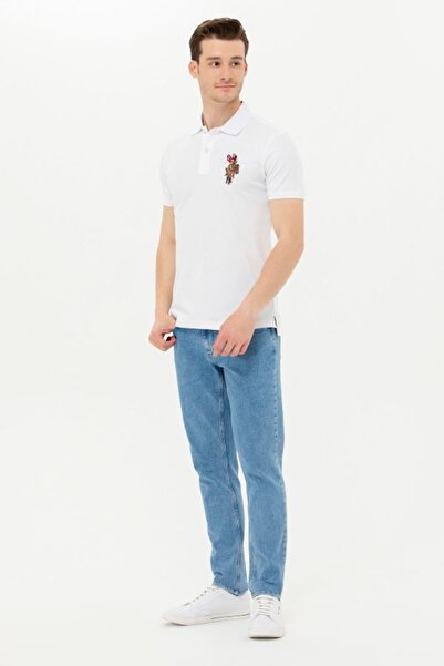 U.S. Polo Assn. Men's White Basic T-Shirt
