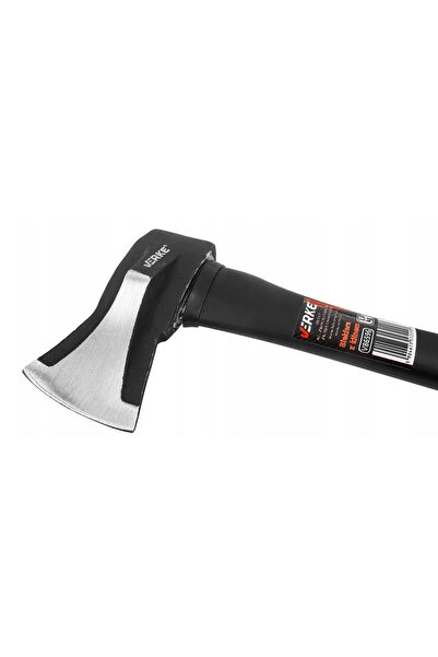 VERKE Universal carpentry axe, rubberized fiberglass handle, 1 kg,