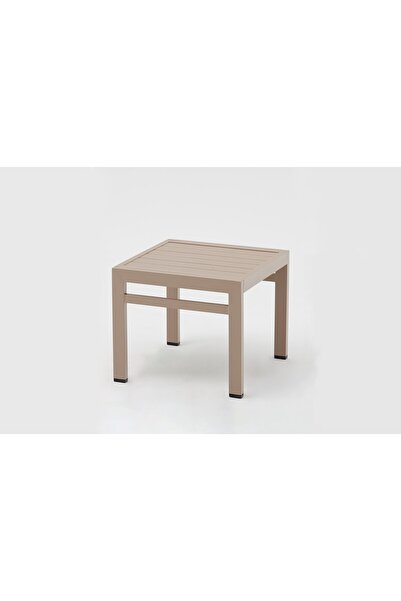 Erinöz Asos Şezlong Sehpası - Kum Rengi