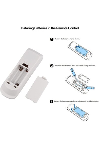 Generic Aimdio Universal Projector Remote Control for Epson Projectors