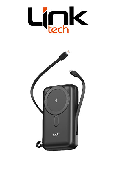 Linktech WP28 Premium Strong Magsafe 20000Mah 15W Kablosuz Hızlı Şarjlı Power...