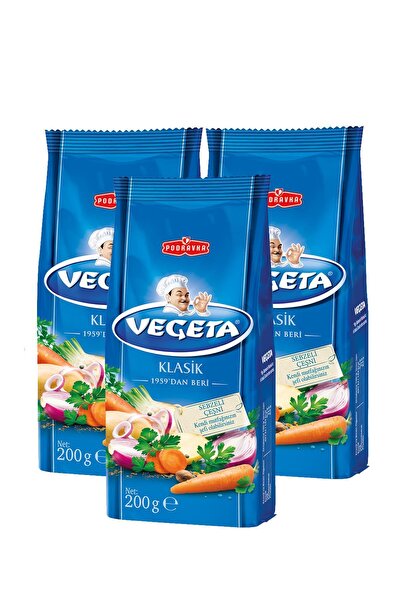 Vegeta Klasik Çeşni 200 G X 3