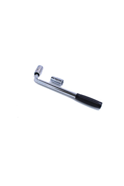 SATRA Tubular wrench with telescopic arm for wheels, 34-48 cm, 17/19/21/23 mm,