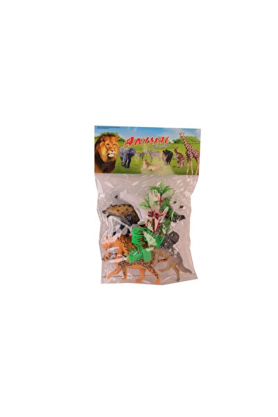 Nilly Toys 050-A27 Pvc Set of Wild Animals 72
