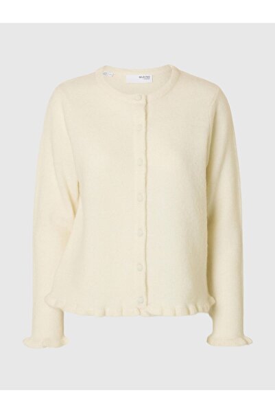 SELECTED Strickjacke Wollmix