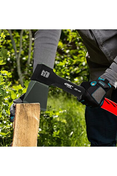 VERKE Universal carpentry axe, rubberized handle, 950G,