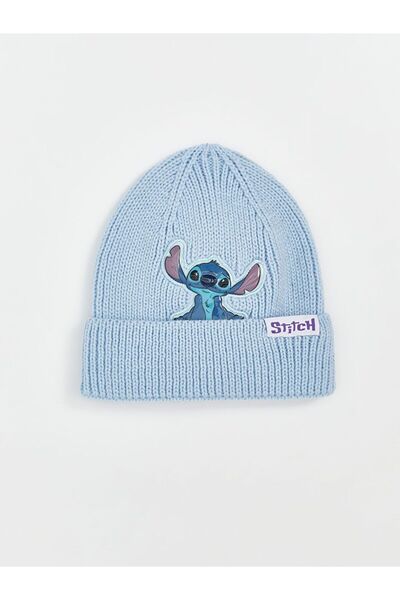 LC Waikiki Stitch Nakışlı Kız Çocuk Bere