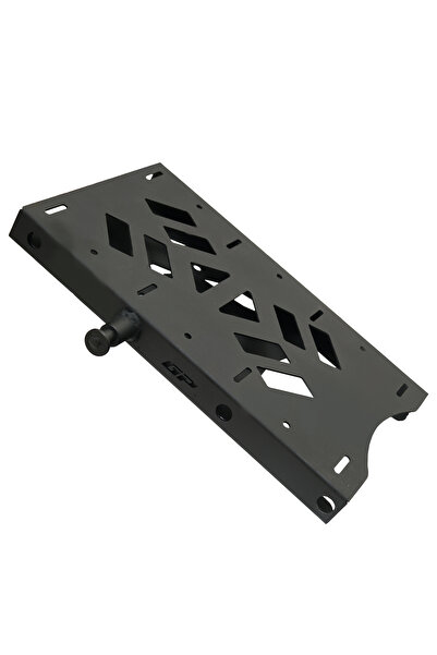 GP KOMPOZİT Honda Dio 2021-2025 Uyumlu Pratik Tak-Çıkar Kızaklı Arka Çanta Demiri Siyah