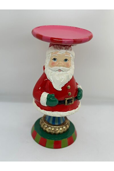 Armonia Floral Christmas decoration, candle holder in the shape of Santa Claus