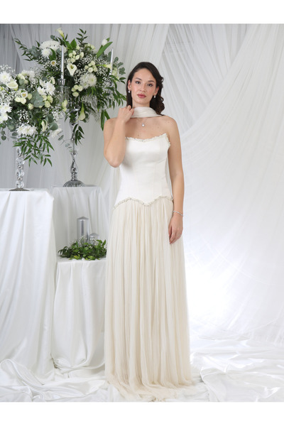 Fablishe Captivating Affection Uzun Nişan Elbisesi