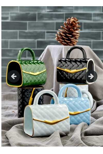 FAMEMUS ACCESSORY Bag-Shaped Mug 1 Piece Shipping and Color Mixed Shipment