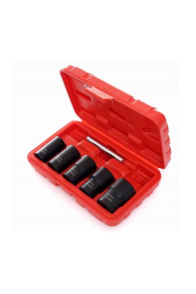 Kraft Impact socket set 1/2", 27, 22, 21, 19, 17mm, 6 pieces,