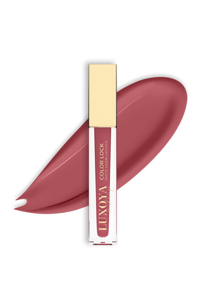 LUXOYA makeup COLOR LOCK transfer-resistant matte liquid lipstick 07, 4.5ml