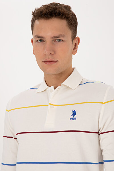 U.S. Polo Assn. Men's Cream Sweatshirt 50308761-Vr071