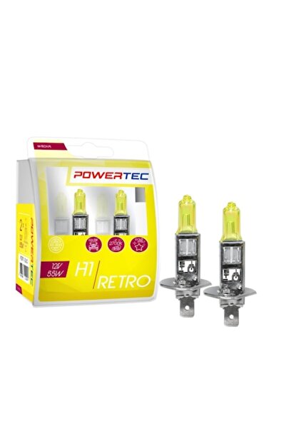Power Technic Bec halogen PowerTec Retro H1 DUO (12V, 55W, 3200K)