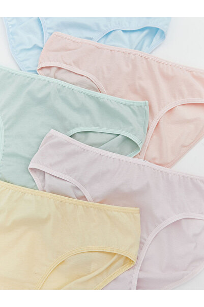 LC Waikiki Vizyon New Season Basic Girls' Underwear 5-Piece Set