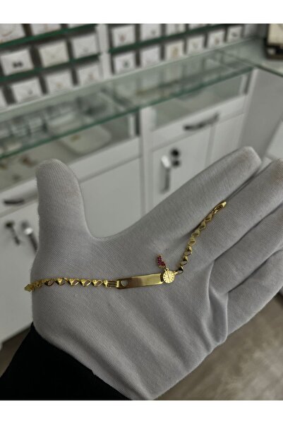 Flamingo 925 Ayar Gümüş Nazar Uğur Böcekli Kız Bebek Künyesi