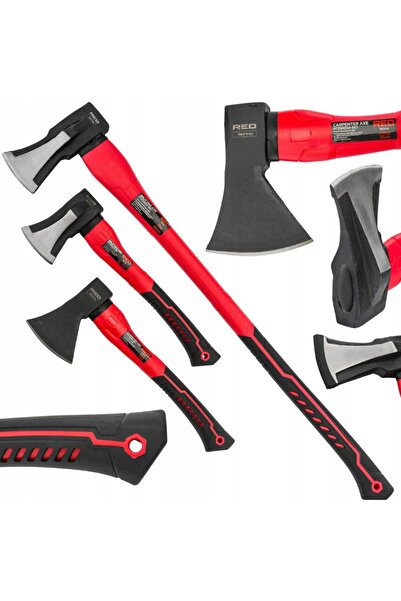 Red Technic Set 3 topoare pentru tamplarie, 600g/1000g/2000g,