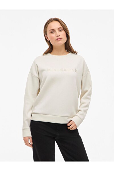 VILA Sweatshirt VIREFLECT Rundhals