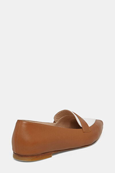 W Collection Leather Pointed Toe Loafer