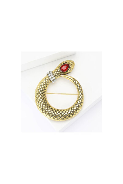 justchique Brosa cobra cu pietre