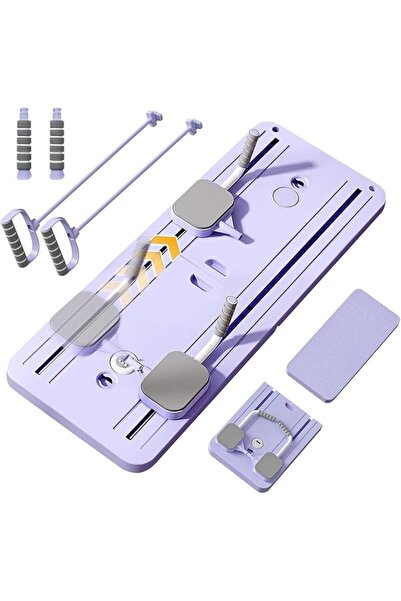 Generic Specton 5-in-1 Foldable Pilates Reformer Board with Resistance Bands