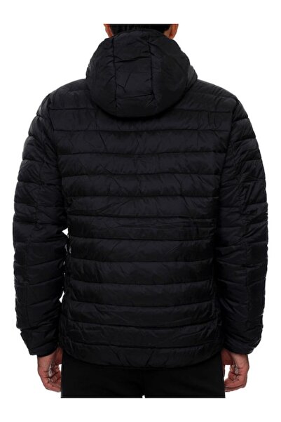 Kappa Quilted-look Jacket LOGO ASTRO, Black, 2XL