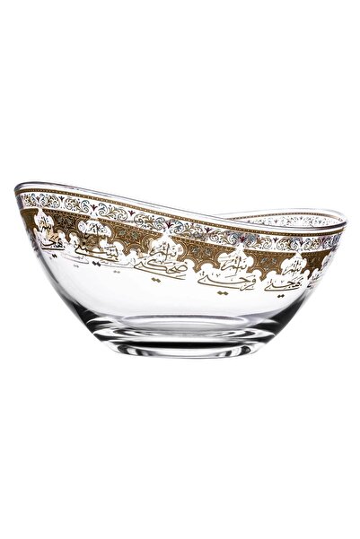 Dimlaj وعاء زجاجي من سرور CB/1-ذهبي