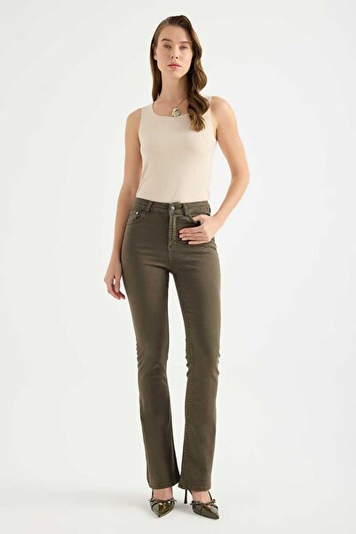 Masha Kate High Waist Flare Pants