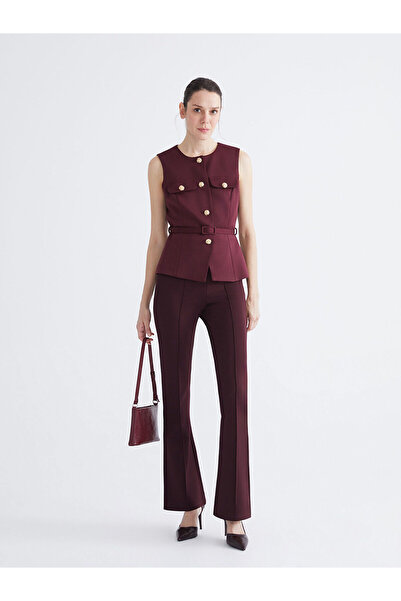 LC Waikiki Vizyon New Season Extra Slim Fit Spanish Leg Women's Trousers