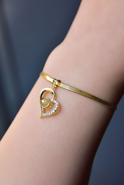 Flamingo 925 Ayar Gümüş Gold Kaplama 100 Dilde Seni Seviyorum Yazılı Italyan Zincir Bileklik