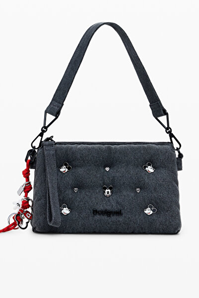 Desigual Women's gray Mickey crossbody bag