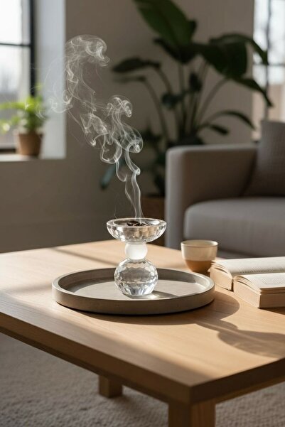 Casco مبخرة عصرية وأنيقة مصنوعة من الكريستال الشفاف