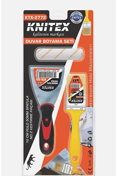 Hırdavat مجموعة ديكورات المنزل والرسم – رول 10 سم، ملعقة 50 مم، رقم: 2 فرشاة ...