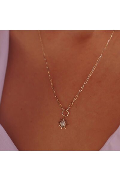 İzgi Kuyumculuk Ataç Güneş Kolye