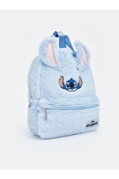 LC Waikiki Lcw Accessories Lilo and Stitch Printed Girls' Plush Backpack
